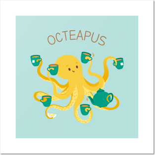 Oc-tea-pus! The Greatest Tea Lover Posters and Art